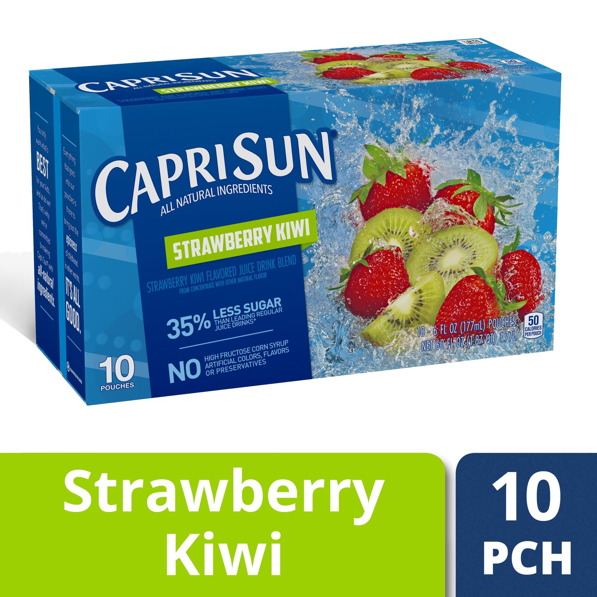 Caprisun strawberry kiwi 10 pouches