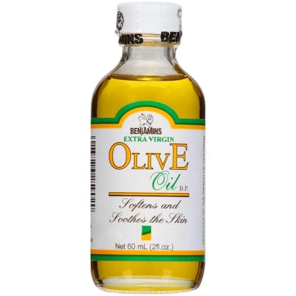 BenJamins Extra Virgin Olive Oil - Skin Softening & Soothing - 2 fl oz