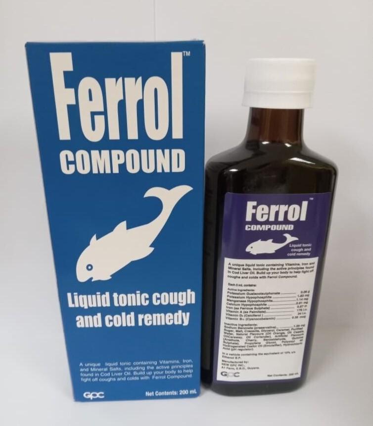 Ferrol Compound Cough and Cold Remedy 200ml