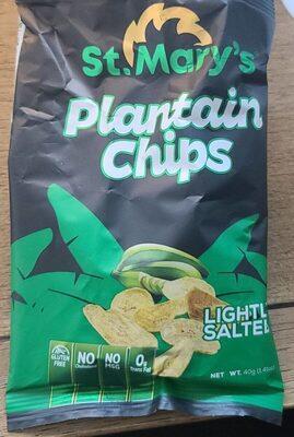 St Mary's Plantain Chips Lightly Salted 1.41oz