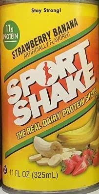 Sport Shake Strawberry Banana 11oz