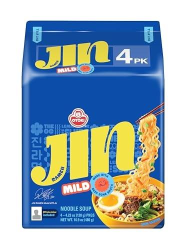 OTOKI Jin Ramen Mild Noodles 4.23oz X 4 Pack