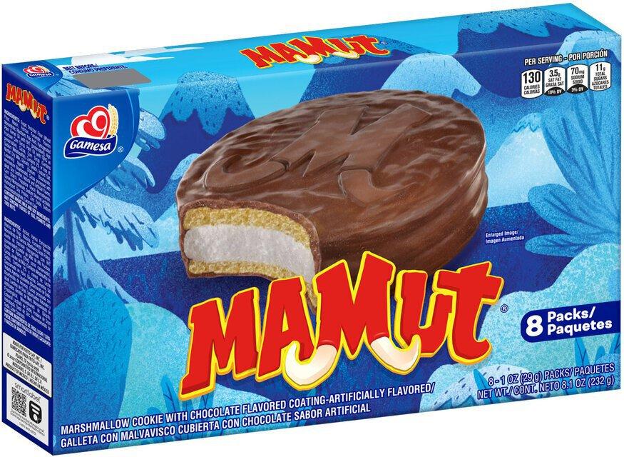 Gamesa Mamut Marshmallow Cookies With Chocolate 8.1oz