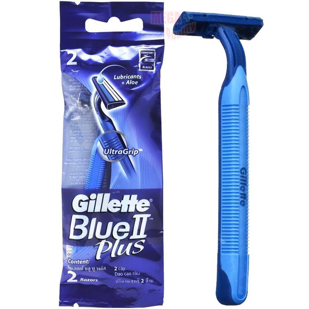 Gillette Blue II Plus 2 Count Razor