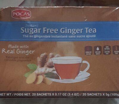 Pocas Sugar Free Ginger Tea