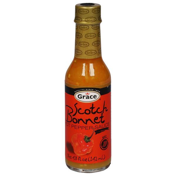 Grace Scotch Bonnet Pepper Sauce 4.8 oz