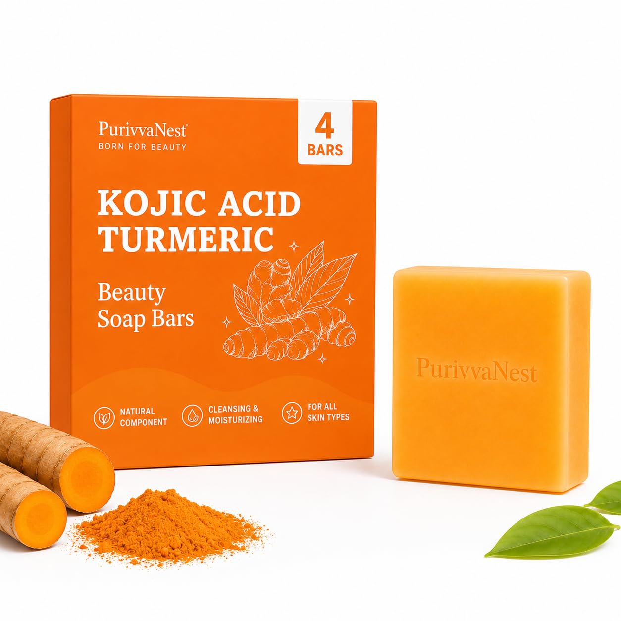 Turmeric Kojic acid soap 5.29oz