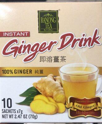 Instant Ginger Drink 100%Ginger