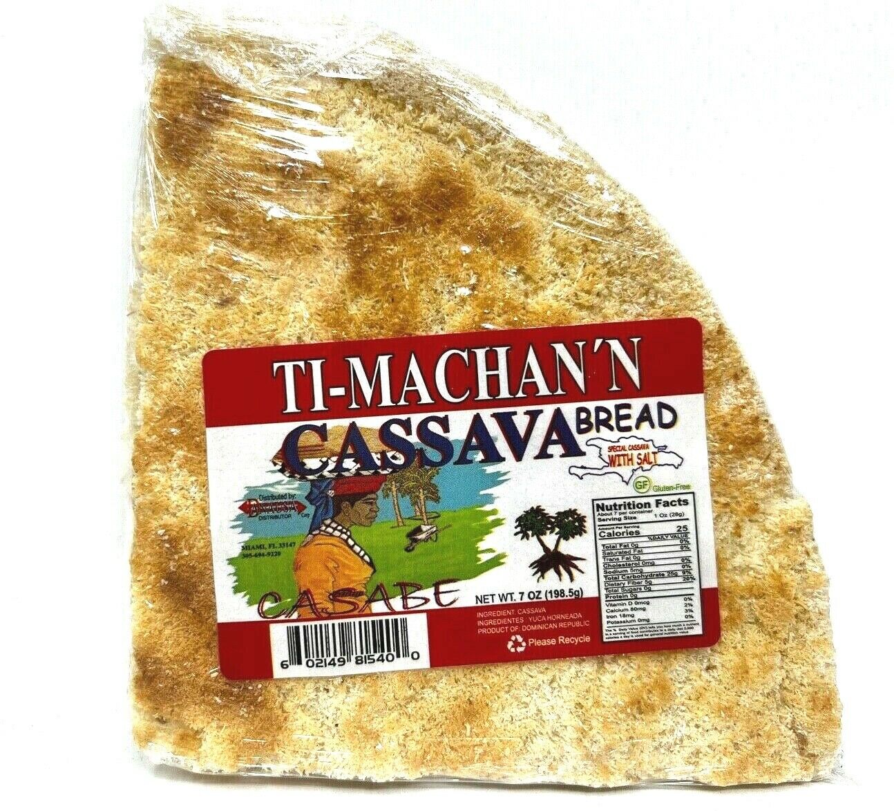 La Plaine Cassava Bread