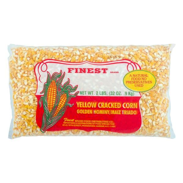 Finest Brand Yellow Cracked Corn, 32 oz