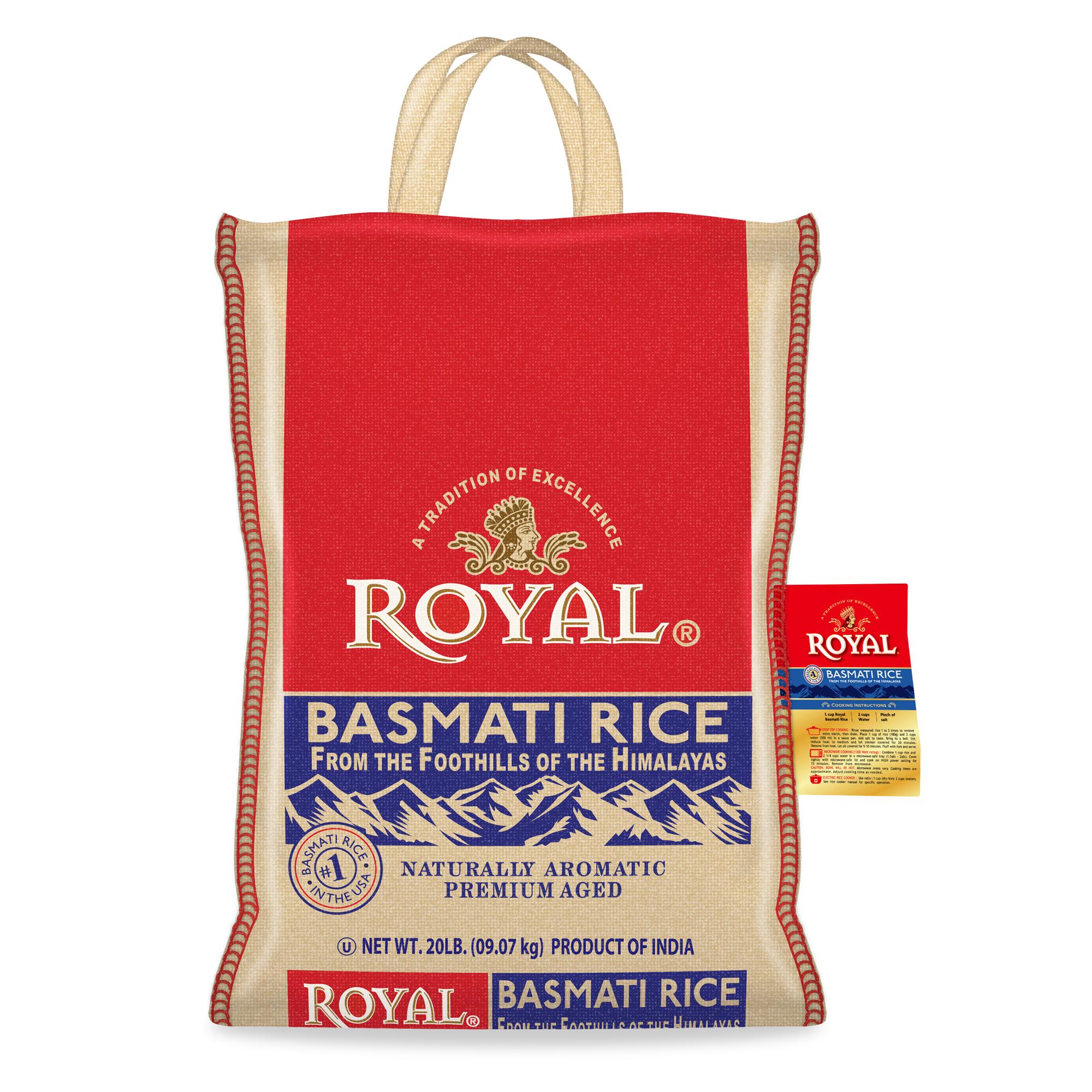 Royal Basmati Rice 20lbs