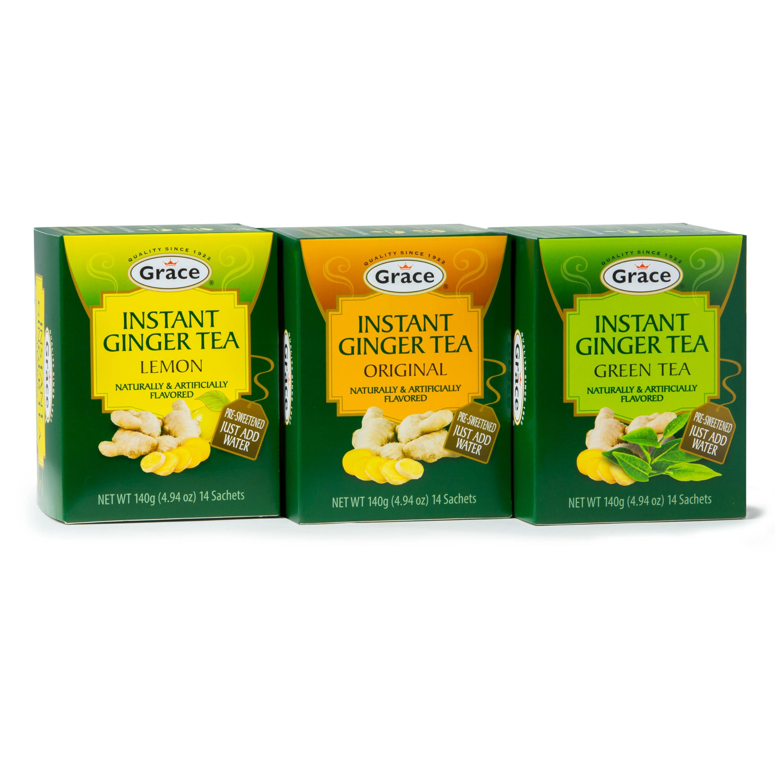 Grace Instant Ginger Green Tea 4.04oz