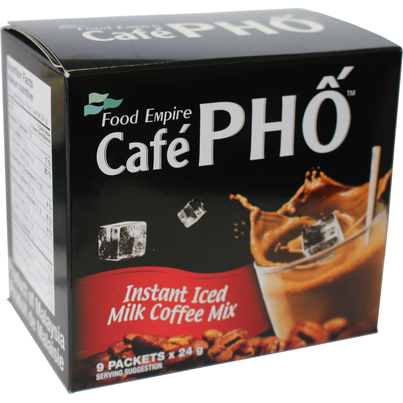 Cafe Pho Instant Iced Milk Coffee Mix 7.6oz