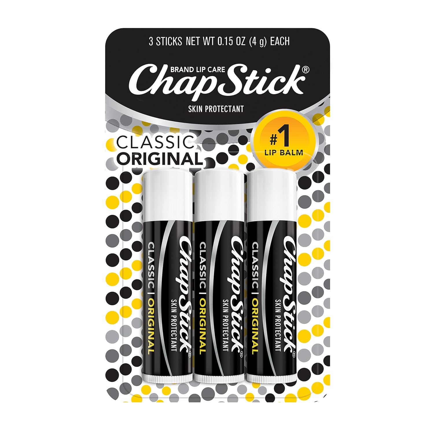 ChapStick Classic Original Lip Balm Tubes - 0.15 Oz