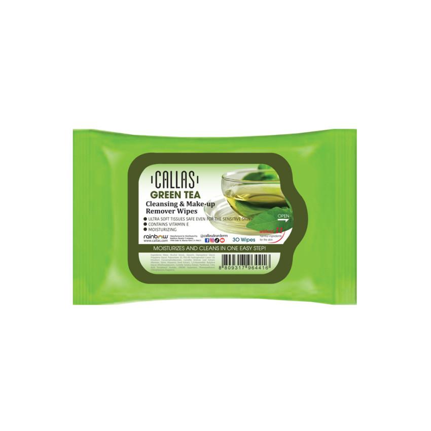 Callas Kc964416 Cleansing Wipes Green Tea