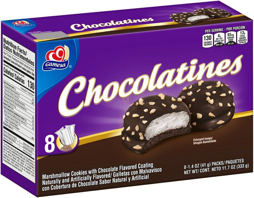 Gamesa Chocolatines Marshmallow Cookies