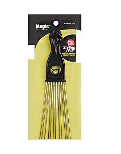 Long Fan Metal Pik Comb