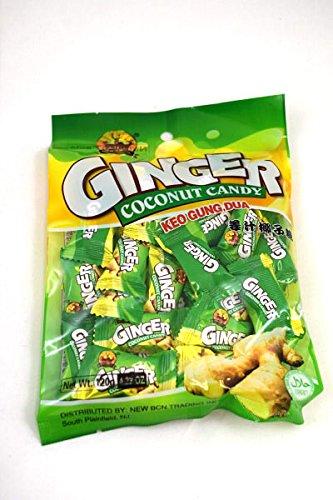 New BCN Ginger Coconut Candy 4.2oz