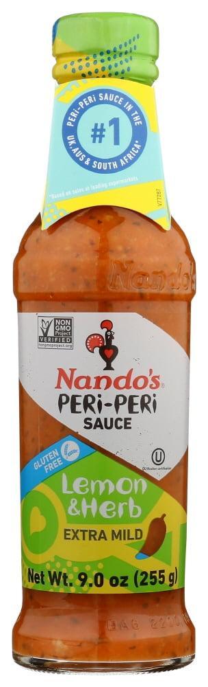 Nando''s Peri-Peri Sauce Lemon & Herb Extra Mild 9.0oz