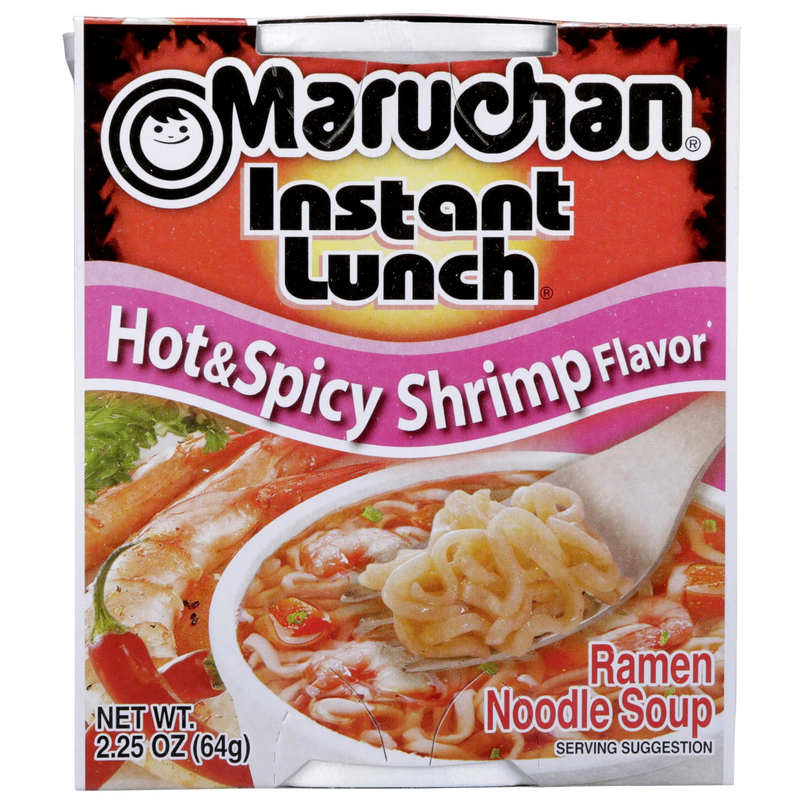 Maruchan Instant Lunch Ramen Noodle Soup - Hot & Spicy Shrimp Flavor
