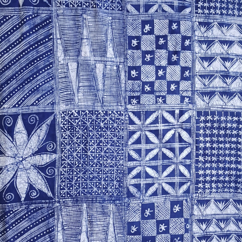 Adire Blue Squared