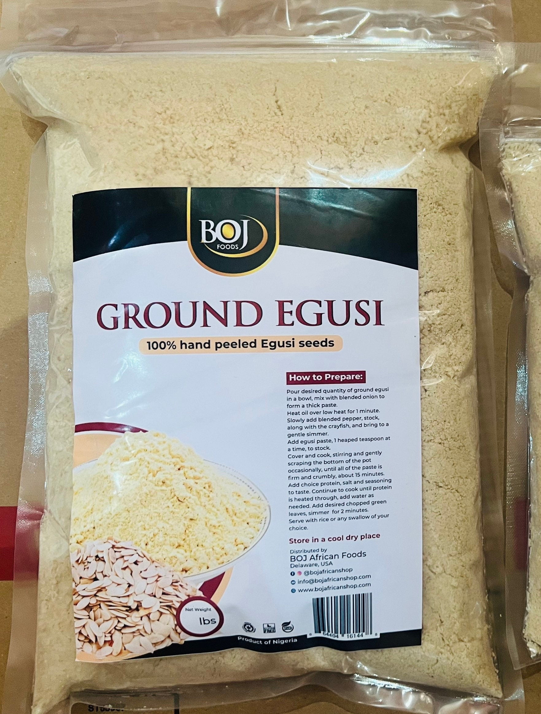 Ground Egusi (Melon) Large
