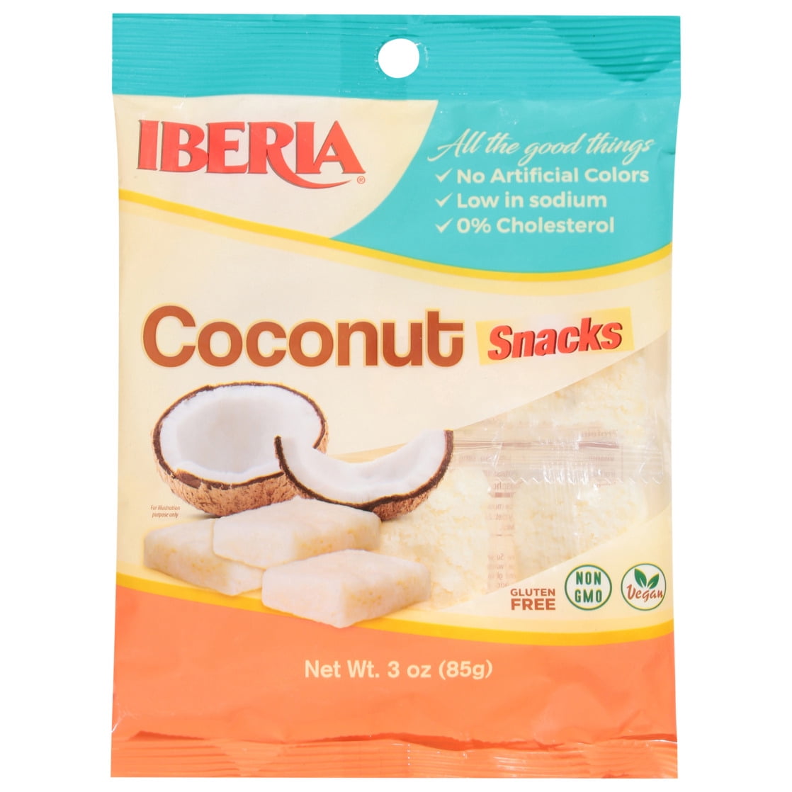 Iberia Coconut Ginger Snacks 3oz