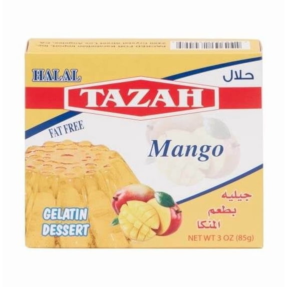 Tazah Mango Gelatin Dessert 3oz