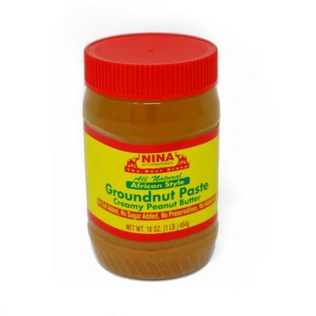 Nina Groundnut Paste 16oz