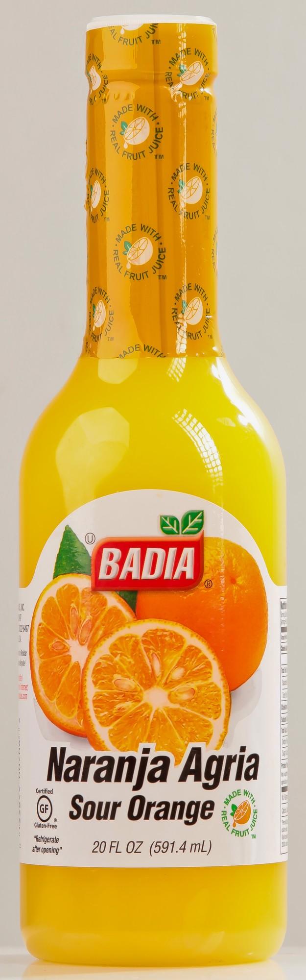 Badia Sour Orange Naranja Agria Sauce Organic 20 Fl Oz