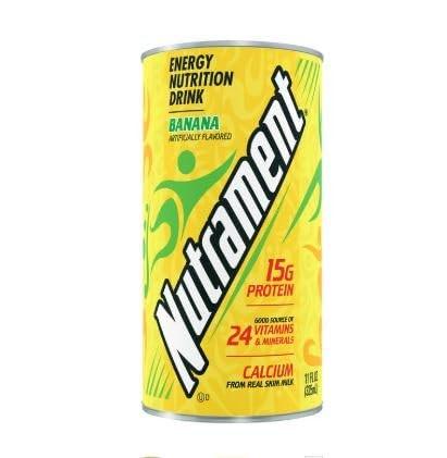 Nutrament Nutritional Drink, Mango, 12 Ounce (Pack of 12) (11 Fl Oz, Banana)
