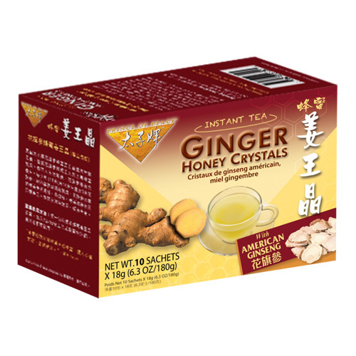 POP AM Ginger Honey Crystals Ginseng 6.3oz
