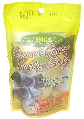 Chef Eric Coconut Ginger Busta Candy 2.5oz
