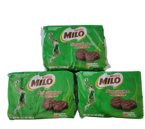 Nestle Milo Sandwich Cookies 12 Pack 14.3oz