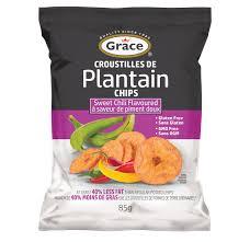 Grace Plantain Chips Sweet Chili 2.5oz