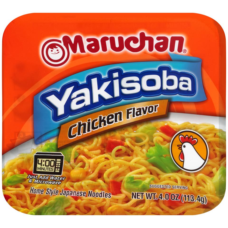Maruchan Yakisoba Japanese Noodles Chicken 4oz
