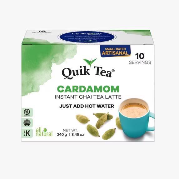 Quik Tea Cardamom Instant Chai Tea Latte, 8.45 oz