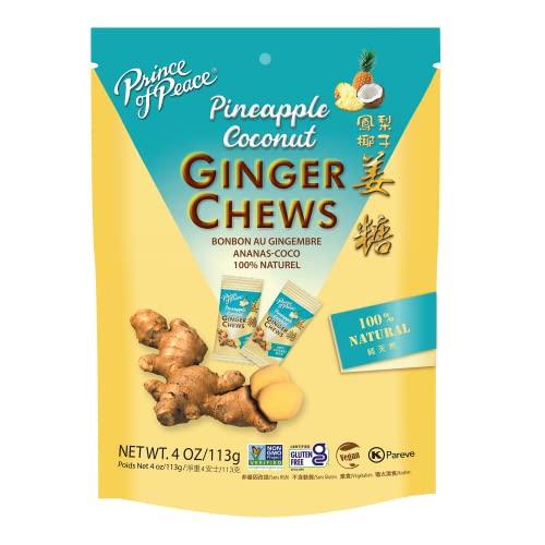 POP Ginger Chews Pineapple Coconut 4oz