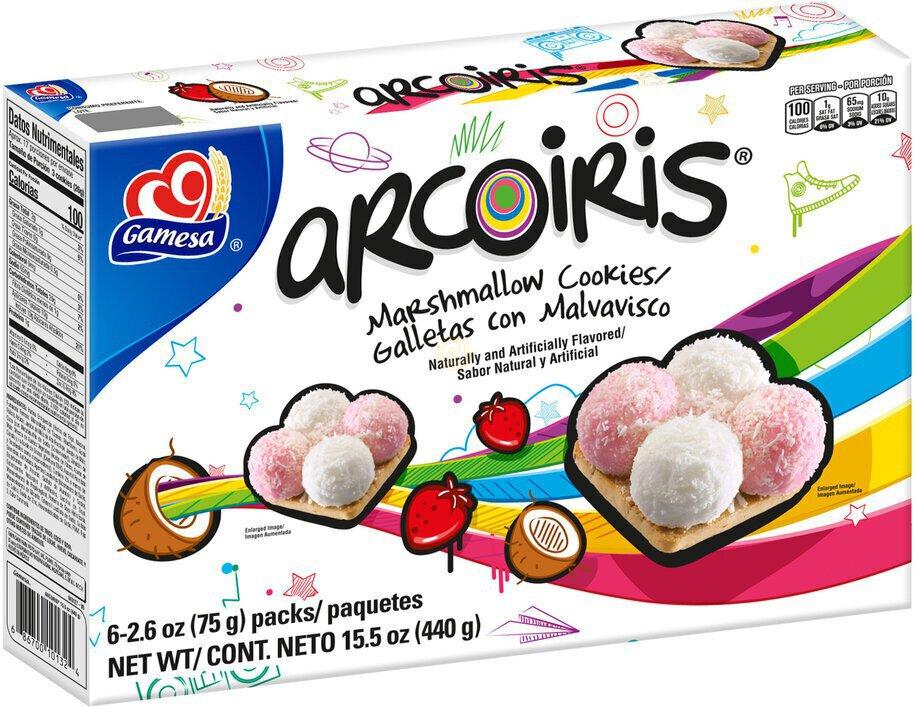 Gamesa Arcoiris Marshmallow Cookies 15.5oz