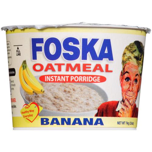 Foska Oatmeal Instant Porridge 2.6oz