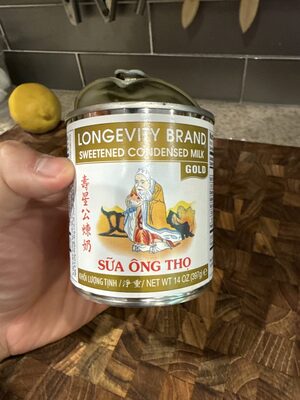 Longevity Condensed Milk Gold 14oz