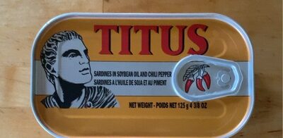 Titus Sardines & Chili Pepper