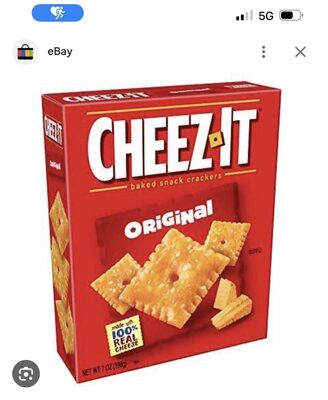 CHEEZ IT W CHEDDAR 3oz