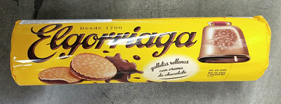 Elgorriaga Galletas Rellenas Con Crema De Chocolate