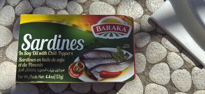 Baraka Sardines in Soy Oil w/ Chilli Pepper