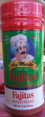 Chef Merito Fajitas Rancheras 13oz